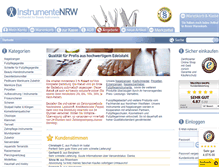 Tablet Screenshot of instrumentenrw.de